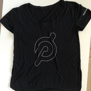 Women’s black Peloton top size XS